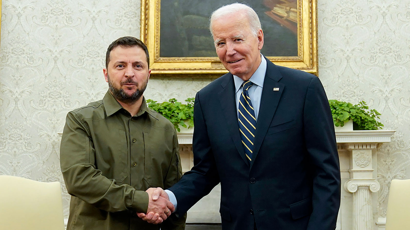 Biden announces $325 million in Ukraine aid during Zelensky visit